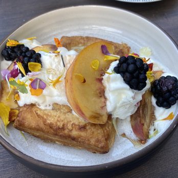 Little Bull - Guava stuffed pastry with warmed fruit and creme! - Bars Near Me - Durham, North Carolina Little Bull - Guava stuffed pastry with warmed fruit and creme! - Bars Near Me - Durham, North Carolina