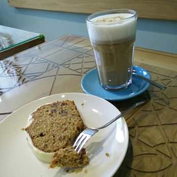 Coffee Stub - Toujours leur carrot cake ! Avec un latte macchiato au lait de soja - Cafes Near Me - Strasbourg, 67 Coffee Stub - Toujours leur carrot cake ! Avec un latte macchiato au lait de soja - Cafes Near Me - Strasbourg, 67
