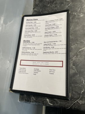 Menu photo 6 Don Reyes Airport Cafe Hesperia, CA