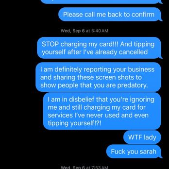 Bloom - I asked her to cancel my membership 08/01.  card was charged again the next month &  she tipped herself $30 each time. - Makeup Artists Near Me - San Jose, California