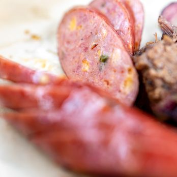 Capelo's Barbecue - Jalapeño Cheese Sausage - Barbeque Near Me - Redwood City, California Capelo's Barbecue - Jalapeño Cheese Sausage - Barbeque Near Me - Redwood City, California