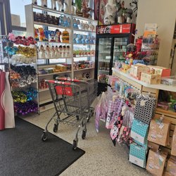 Inside the store