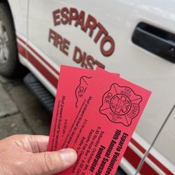 Esparto Fire Department - Tix to the sausage feed fund raiser