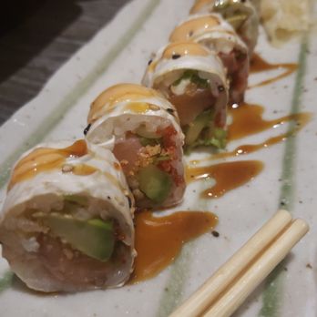 Ke-uH - Katana roll- good, a bit too sweet for my liking - Sushi Bars Near Me - Weston, Florida