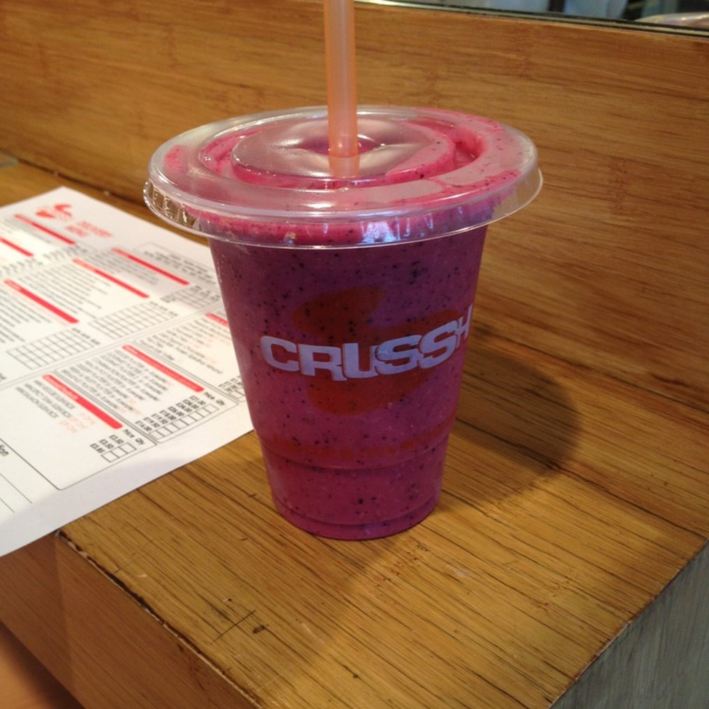 Crussh - Mmmm! Berry blast - Juice Bars & Smoothies Near Me - London, XGL