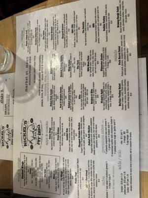 Menu photo 1 Nickel's Pit BBQ - Corning Corning, NY Menu photo 1 Nickel's Pit BBQ - Corning Corning, NY