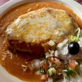 La Casita Mexican Restaurant - Chile relleno a la cart $13.50 very good & cheesy - Mexican Near Me - Idyllwild, California