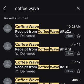Coffee Wave - As you can see, I'm hooked! - Coffee & Tea Near Me - Poway, California