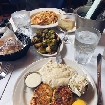 Blue Point Grill - Jumbo Lump Crab Cakes, Shrimp Scampi Pasta. - Seafood Near Me - Princeton, New Jersey