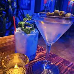 Puertas - Dirty Martini and Coconut mojito