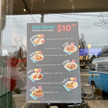 Mooring Eats - Daily special - Middle Eastern Near Me - Toronto, Ontario