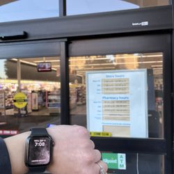 Walgreens - Time of store not being opened 12 minutes before i decided to leave. should've taken another photo at 7:20am that you guys weren't open