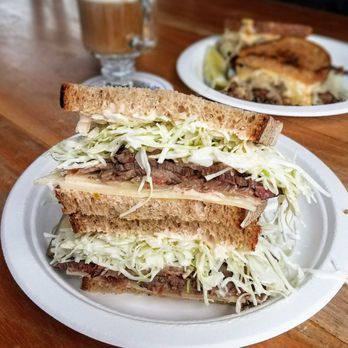 Pastrami Zombie - Housemade pastrami with coleslaw, swiss, and a house Russian sauce from Pastrami Zombie - Food Trucks Near Me - Lebanon, Oregon Pastrami Zombie - Housemade pastrami with coleslaw, swiss, and a house Russian sauce from Pastrami Zombie - Food Trucks Near Me - Lebanon, Oregon