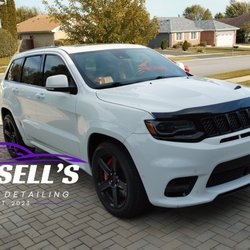 Russell's Detailing - White Jeep Grand Cherokee