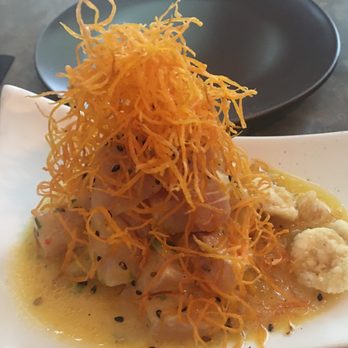Nikkei - Yellow pepper ceviche - Japanese Near Me - Makati, NCR