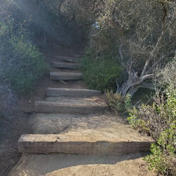 Torrey Pines Extension - Cool stairs with canopy shade. - Hiking Near Me - Del Mar, California