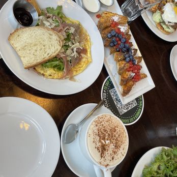 Blu Jam Cafe - Prosciutto omelette, French crunchy toast, Brunch burger - Breakfast & Brunch Near Me - Los Angeles, California Blu Jam Cafe - Prosciutto omelette, French crunchy toast, Brunch burger - Breakfast & Brunch Near Me - Los Angeles, California