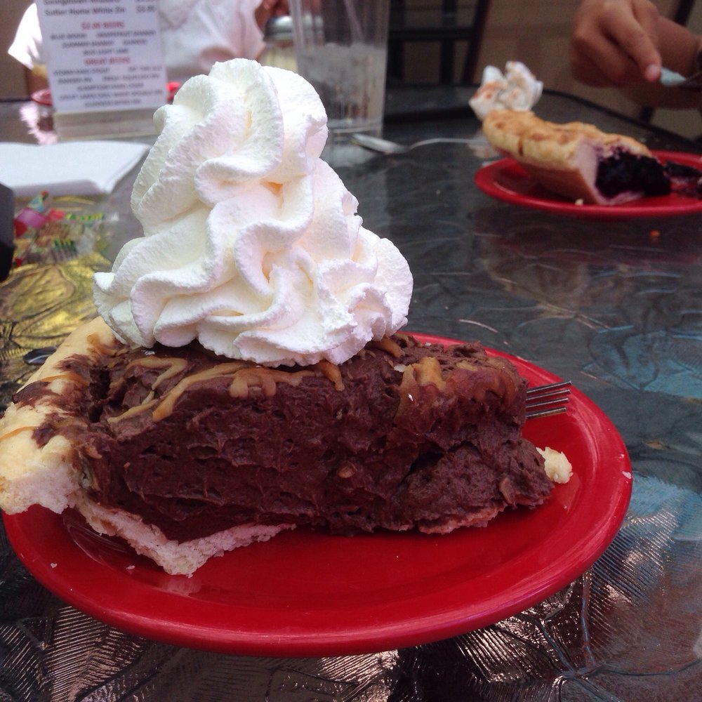 Theo's Restaurant - Chocolate peanut butter pie. - Barbeque Near Me - Cambridge, Ohio Theo's Restaurant - Chocolate peanut butter pie. - Barbeque Near Me - Cambridge, Ohio