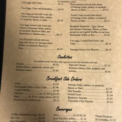 Carriage Inn - Menu