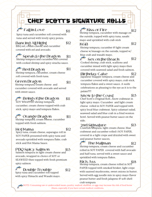 Menu photo 7 Chef Scott’s Ocean Springs, MS