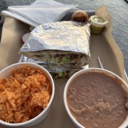 Casa Rosita - Asada quesadilla   Refried Beans & Arroz