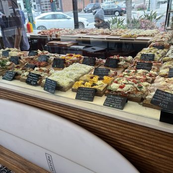 Gelati & Peccati - The pizza counter. Pretty much loved them all. - Pizza Near Me - Encinitas, California