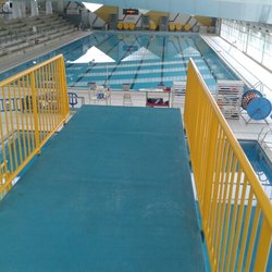 Piscine Olympique Alfred Nakache - Nancy (54 - Meurthe-et-Moselle, France) - Piscine Alfred Nakache - Vue du bassin de 50m