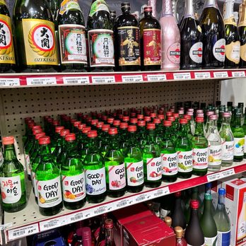 S & K Beverages - a variety of beverages on shelves - Beer, Wine & Spirits Near Me - Plano, Texas