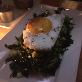 The Abbey - Black kale salad - New American Near Me - Brookline, Massachusetts