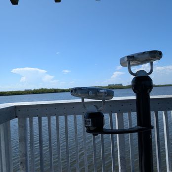Anne Kolb Nature Center - spotting scooe on lake....maybe get lucky for a manatee? - Parks Near Me - Hollywood, Florida