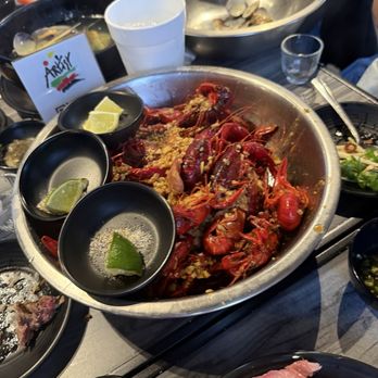 Cafe Artist Restaurant - Crawfish Frozen Garlic Butter (Specialty) - Seafood Near Me - Garden Grove, California Cafe Artist Restaurant - Crawfish Frozen Garlic Butter (Specialty) - Seafood Near Me - Garden Grove, California