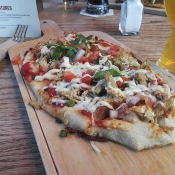 CRAFT - Gaucho Chicken Flatbread ($17.50) - Beer Bar Near Me - Vancouver, British Columbia CRAFT - Gaucho Chicken Flatbread ($17.50) - Beer Bar Near Me - Vancouver, British Columbia