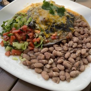 Cafe Abiquiu - Lamb enchilada - Mexican Near Me - Abiquiu, New Mexico