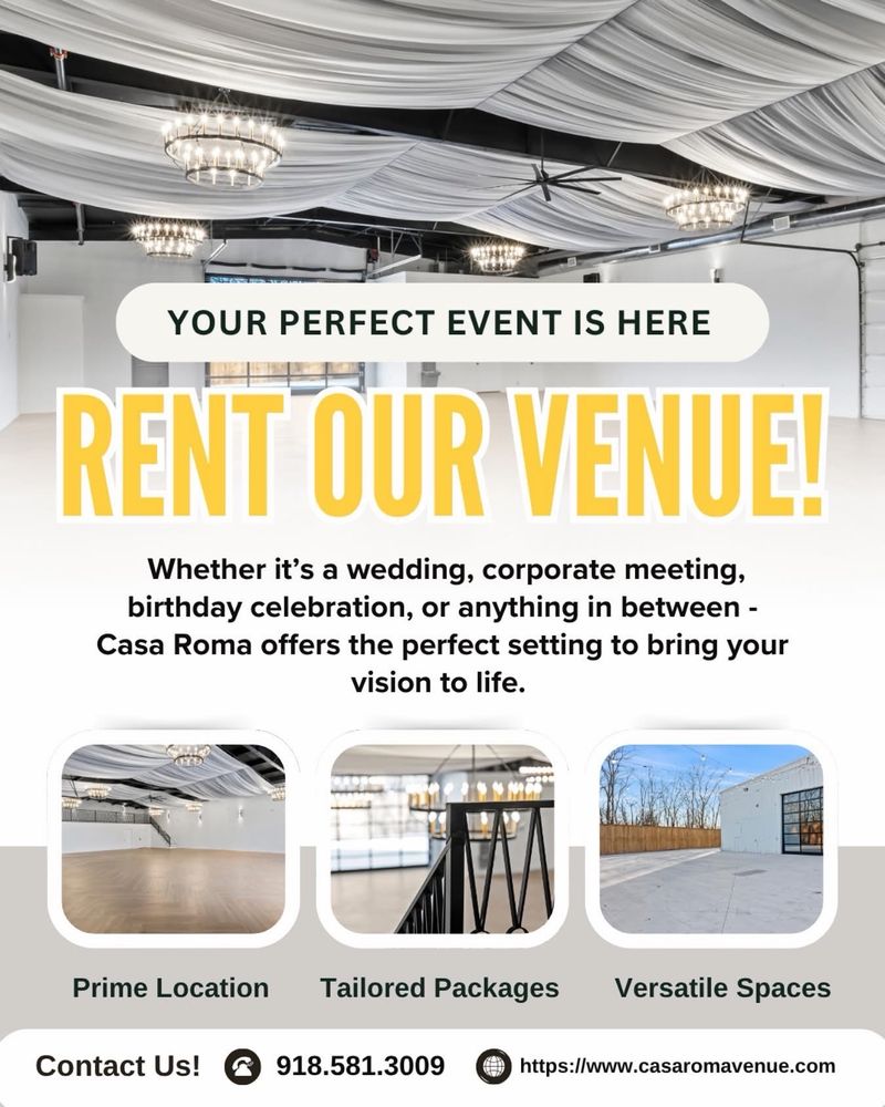 Casa Roma - wedding in Tulsa, OK