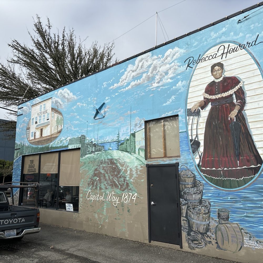 The Bread Peddler mural The Bread Peddler mural