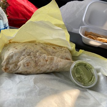 J & S - Green Chile burro - Mexican Near Me - Montebello, California