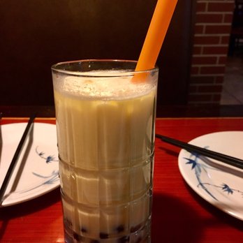 Szechuan House - Peach bubble tea - Szechuan Near Me - Ames, Iowa