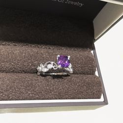 Jared Galleria of Jewelry - My "new beginnings" amethyst ring!