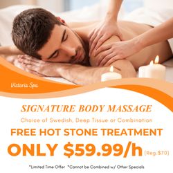 Victoria Spa - Walk-in & Appointment Welcome