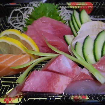 Sushi Goemon - 10 piece sashimi. Already ate one salmon lol - Japanese Near Me - San Francisco, California Sushi Goemon - 10 piece sashimi. Already ate one salmon lol - Japanese Near Me - San Francisco, California