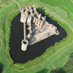 Caerlaverock Castle - This photo courtesy of Wikipedia
