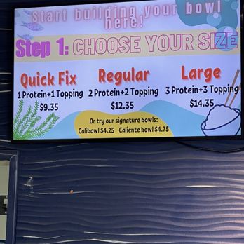 Pokilicious - Menu step by step - Poke Near Me - Moreno Valley, California Pokilicious - Menu step by step - Poke Near Me - Moreno Valley, California