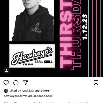 Hawkeye's Bar & Grill - Sports Bars Near Me - Chicago, Illinois Hawkeye's Bar & Grill - Sports Bars Near Me - Chicago, Illinois