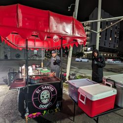 El Santo Doggo - Fantastic Street vendor with bomb grub!