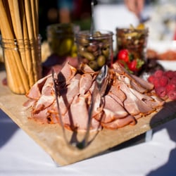 Pacific Harvest Catering - Cocktail meat and cheese platter