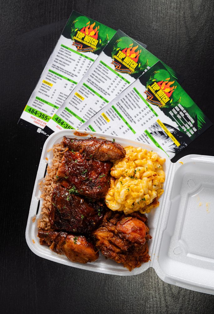 Top Notch Caribbean and American Food