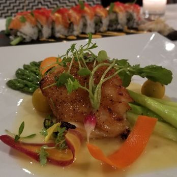 Elements - Sea Bass ($36) - Asian Fusion Near Me - Chapel Hill, North Carolina