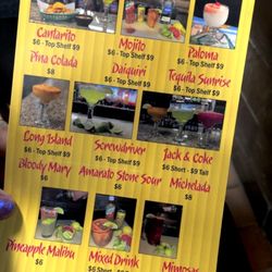 Taqueria Mazamitla - Drink menu