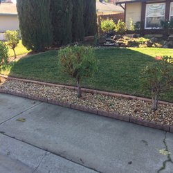Cutting Edge Yard Care - Mowed and edge.