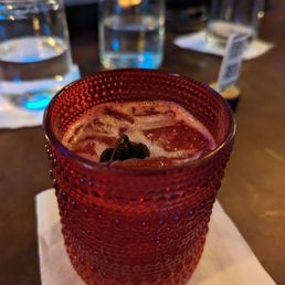 Vanilla Chai Old Fashioned.